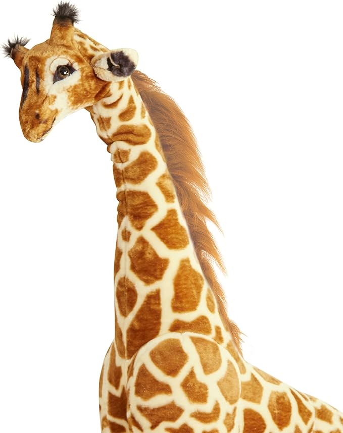 Melissa & Doug Giant Giraffe - Lifelike Stuffed Animal (over 4 feet tall)