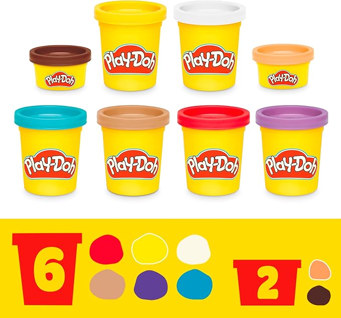 Play-Doh Bluey Goes Camping Playset with Campfire Themed Tools, Kids Arts and Crafts Toys for Girls and Boys 3 Years & Up