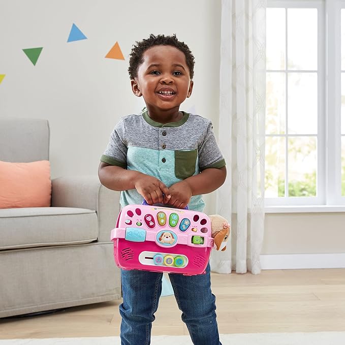 VTech Care for Me Learning Carrier, Pink (Frustration Free Packaging)