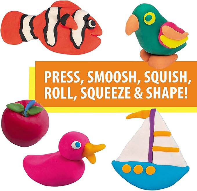 Play-Doh Bulk 10-Pack Case of Assorted Colors, Easter Basket Stuffers, Party Favors for Girls & Boys, Kids Arts & Crafts, Preschool Toys, Ages 2+ (Amazon Exclusive)