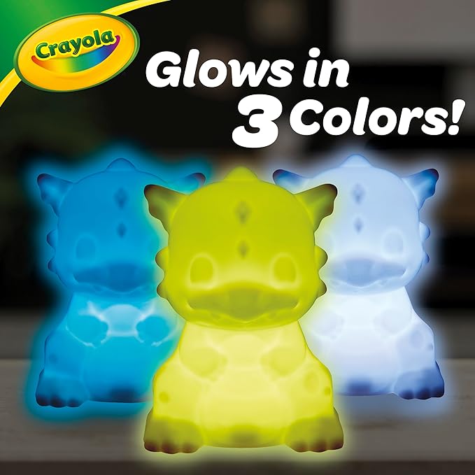 Crayola Light Ups Dragon, Reusable Holiday Craft, Light Up Toy, Indoor Holiday Decor, Toys for Kids, Arts & Crafts, Dragon Gift, 4+