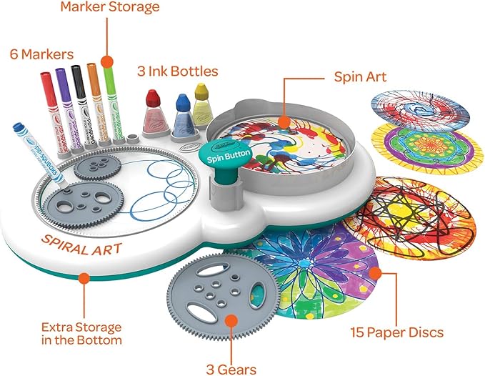 Crayola Spin & Spiral Art Station