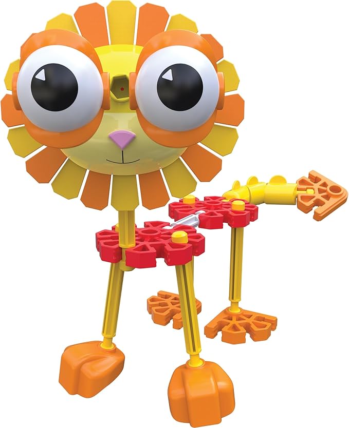 K'NEX Kid Safari Mates Building Set - 21 Pieces - Ages 3+ - Preschool Educational Toy
