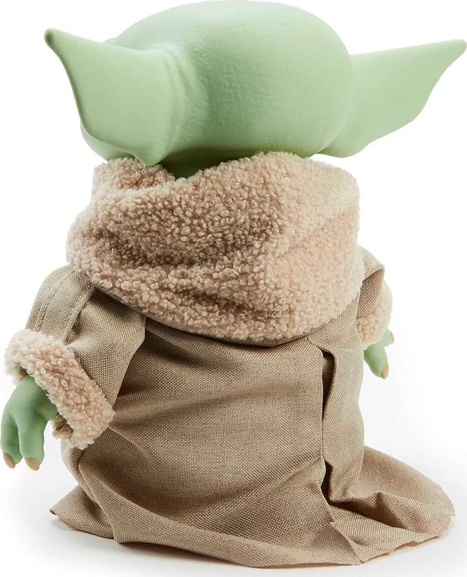 Mattel Star Wars Grogu Plush Toy, 11-inch Character Figure with Soft Body. Inspired by Star Wars The Mandalorian