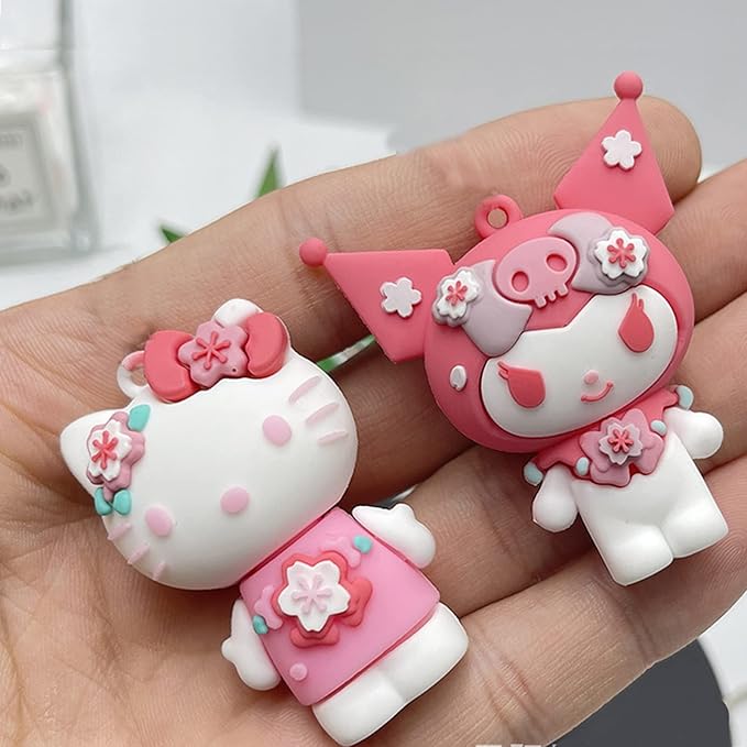 5Pcs Cute Anime Figurines, Kawaii Anime Cake Topper Set,Birthday Party Decoration Supplies,Gift for Anime Fans or Friends (S-5pcs)
