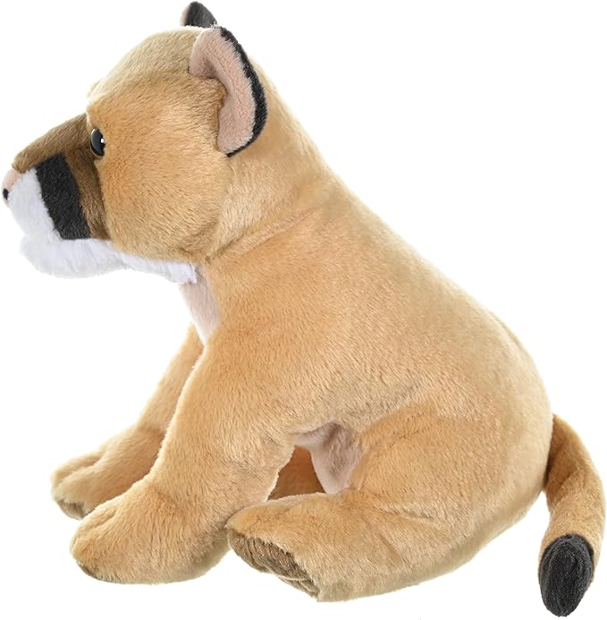Wild Republic Mountain Lion Plush, Stuffed Animal, Plush Toy, Gifts for Kids, Cuddlekins 12 Inches