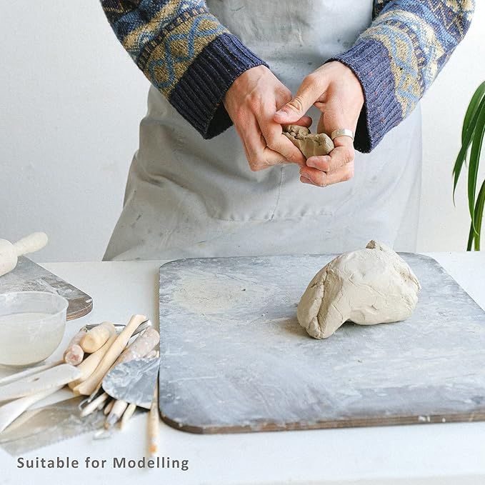 Air Dry Clay 10 LBs, Pottery Modeling Clay for All Purpose Hand Modeling and Throwing, Non-Toxic (Terra Cotta)