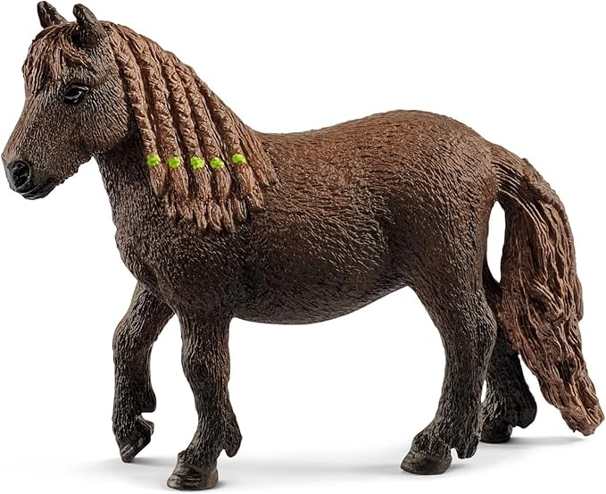 Schleich Farm World Pony Agility Training Set with Horse, Trainer, and Accessories Playset - 41-Piece Pony, Trainer, and Accessories Toy Set, Gift for Boys, Girls, and Toddlers Ages 3+