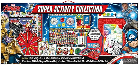 Marvel 1536710M Crayola Crayons, Paint, Colouring Sheets, Other