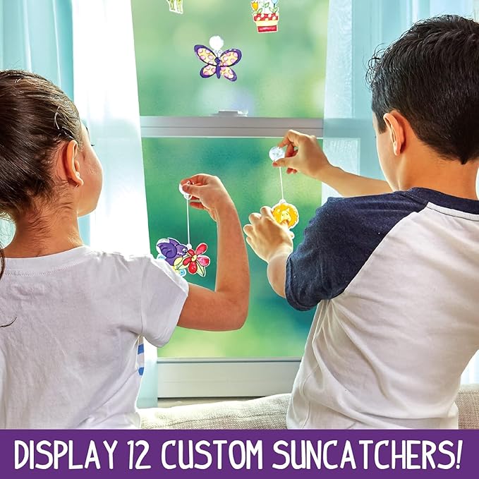 Lreyrous Children's Window Art Toys DIY Creative Graffiti Toys Suitable for Children Over 6 Years Old Suitable for Birthday Gifts