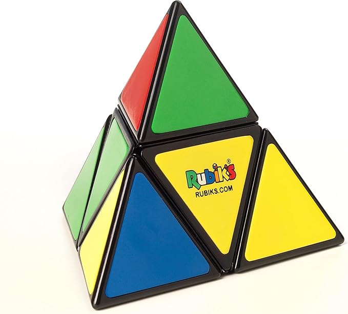 Rubik’s Pyramid, Rubik's Pyramid Pocket Colour-Matching Triangular Cubing Puzzle
