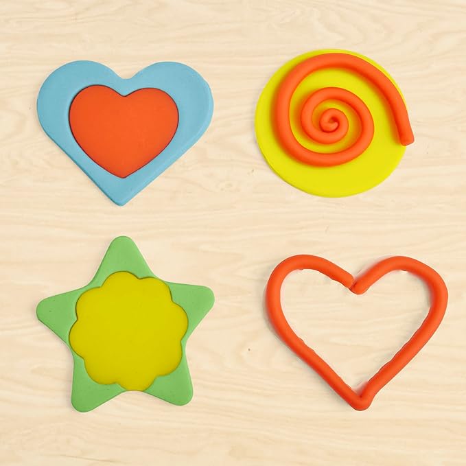 Play-Doh Numbers and Shapes Playset with 17 Tools & 20 Compound Sticks, Kids Arts & Crafts, Preschool Toys, Easter Gifts for Girls & Boys, Ages 3+