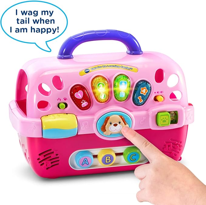 VTech Care for Me Learning Carrier, Pink (Frustration Free Packaging)