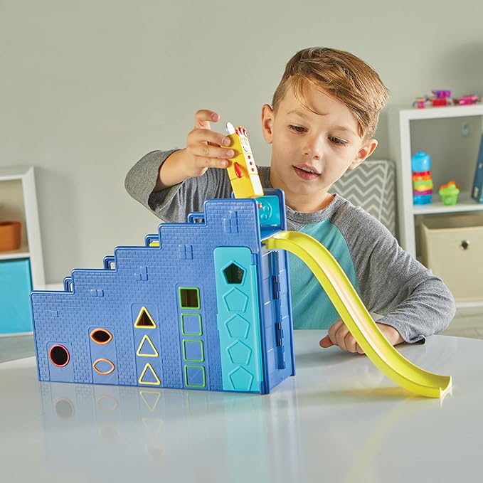 hand2mind Numberblocks Step Squad Mission Headquarters, Play Figure Playsets, Toddler Play House Toys, Action Figure Playset, Number Toys, Toy Figures, Math Toys for Kids 3-5, Birthday Gifts for Kids