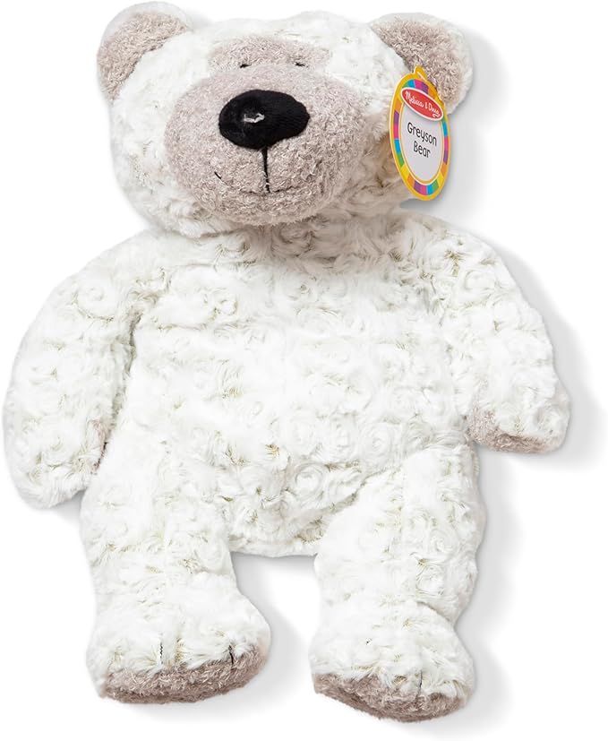 Melissa & Doug Greyson Bear Stuffed Animal