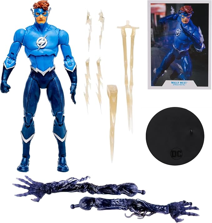 McFarlane Toys - DC Build-A 7IN Figures WV9 - Speed Metal - Wally WEST