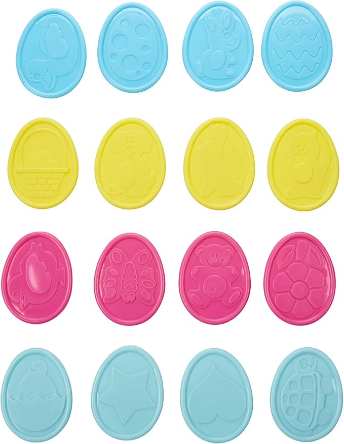 Play-Doh Easter Basket Toys 25-Piece Bundle; Make Your Own Easter Bunny Kit with Easter Eggs, Stampers, 10 Play-Doh 2-Ounce Cans (Amazon Exclusive)