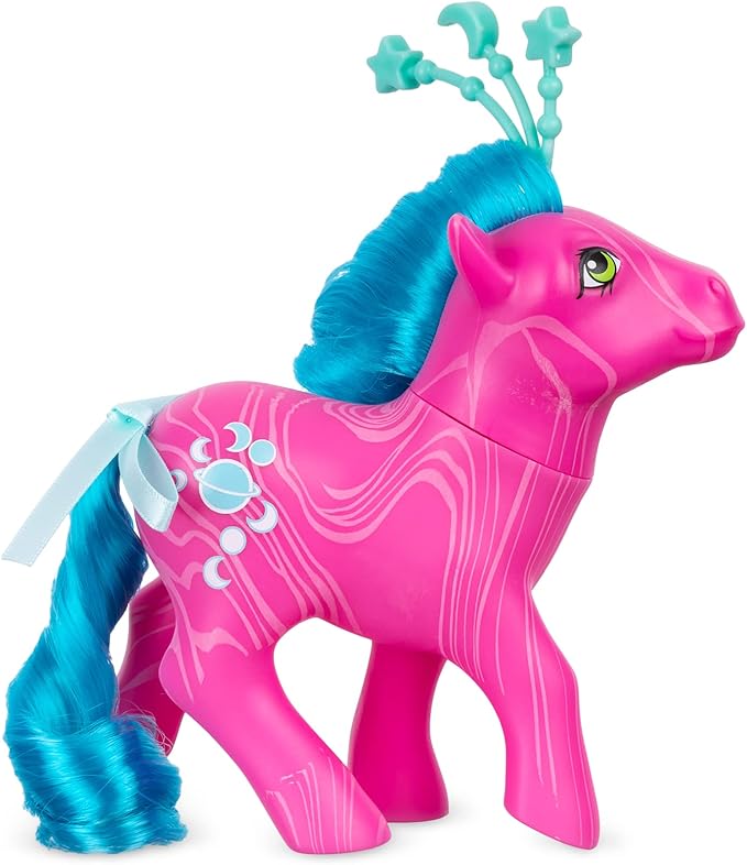 My Little Pony Classics - Celestial Ponies - Aurora - Retro 4" Collectible Play Figure, Great for Kids, Toddlers, Adults, Girls and Boys Ages 3+