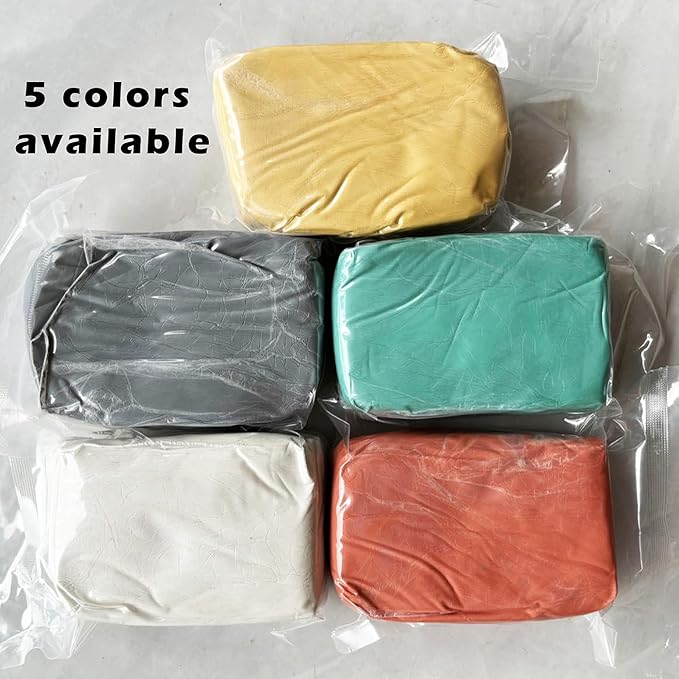 ReArt Stone Air-Dry Clay Modelling, 2.2 pounds Ideal for Beginners and Advanced Sculptors All-Purpose Modeling Clay (White)