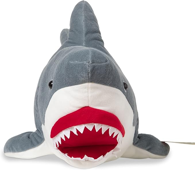 Melissa & Doug Giant Shark - Lifelike Stuffed Animal (over 3 feet long)