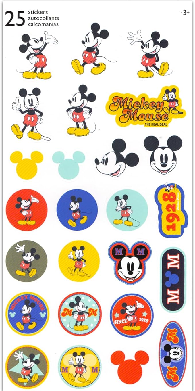 Disney Minnie and Mickey Mouse Imagine Ink Book Bundle with Mickey Mouse Stickers and Mess-Free Markers