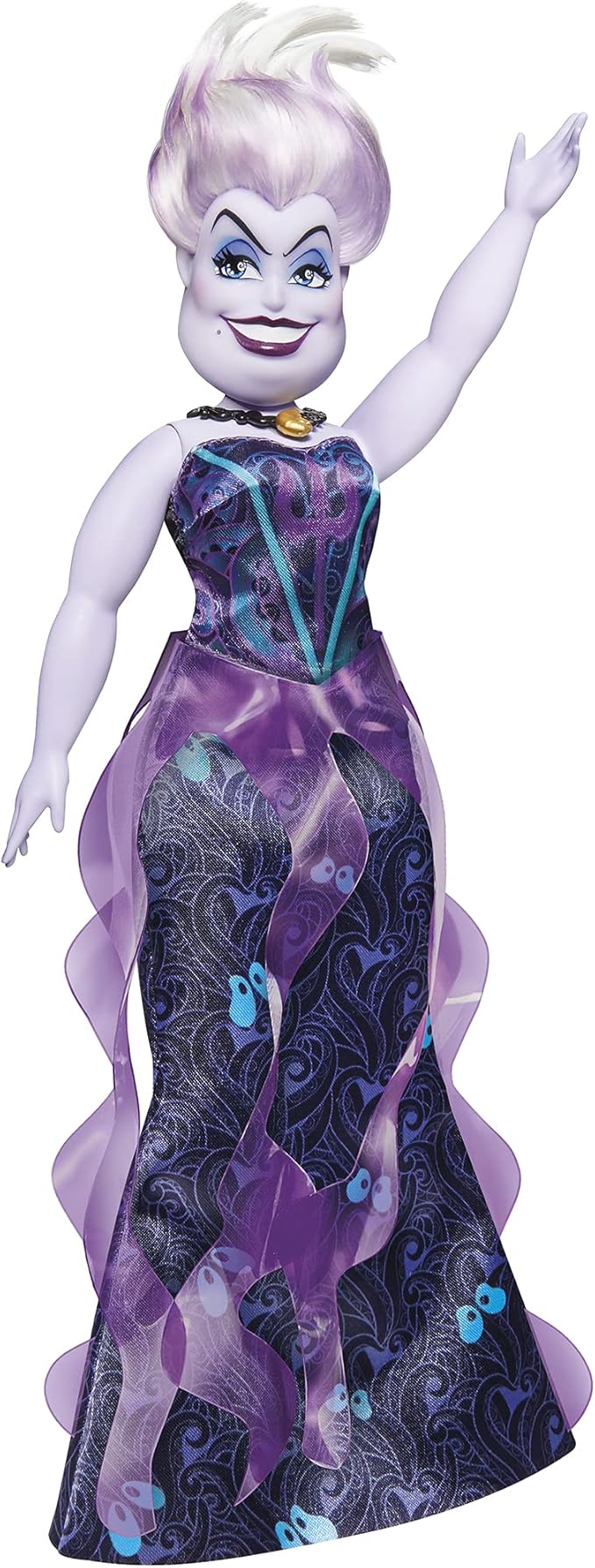 Disney Princess Villains Black and Brights Collection, Fashion Doll 4 Pack, Disney Villains Toy for Kids 5 Years Old and Up