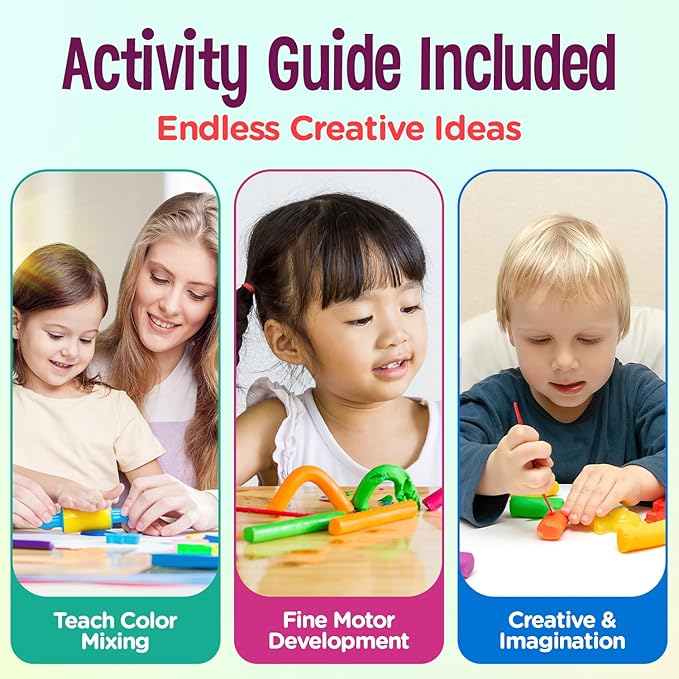Hygloss Play Modeling Dough - Yellow Dough Unscented - Safe & Non-Toxic for Kids Arts & Crafts - Party Favors - Classroom Supplies - 3lb