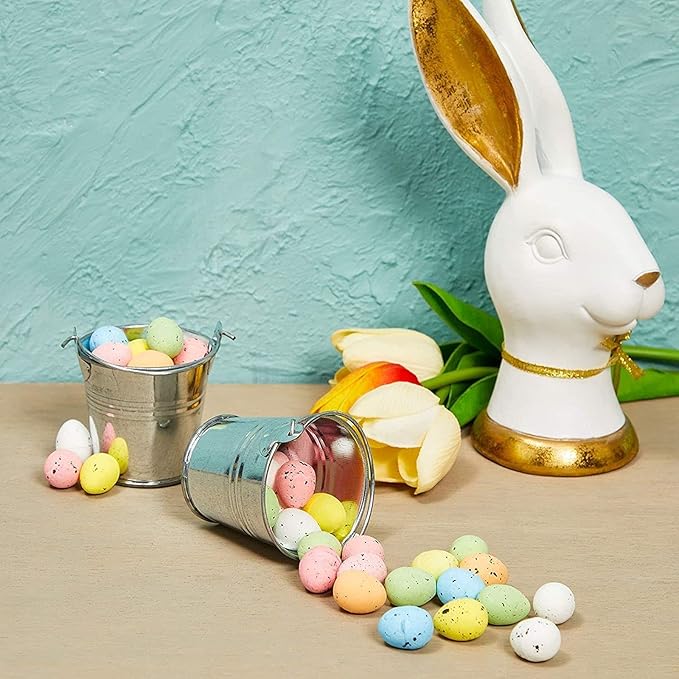 Juvale Mini Easter Eggs for Crafts, Foam Eggs for DIY Projects and Easter Decor (216 Pack)