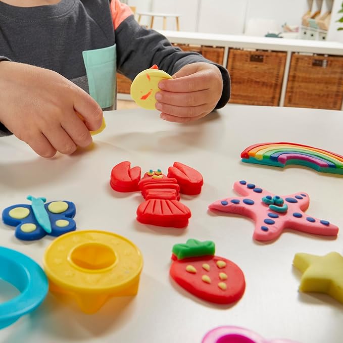 Play-Doh Holiday Set of Tools, 43 Accessories & 10 Colors, Kids Arts & Crafts, Preschool Toys for Girls & Boys, for Kids, Ages 3+ (Amazon Exclusive)