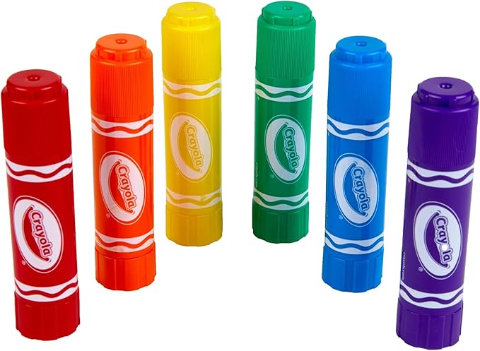 Crayola Paint Sticks, No Water Required, Paint Set For Kids, Art Supplies, 6 Count, Multi