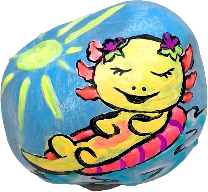 Creativity for Kids Glow in the Dark Rock Painting Kit: Crafts for Kids Ages 6-8+, Painting Rocks Arts and Crafts, Kids Gift
