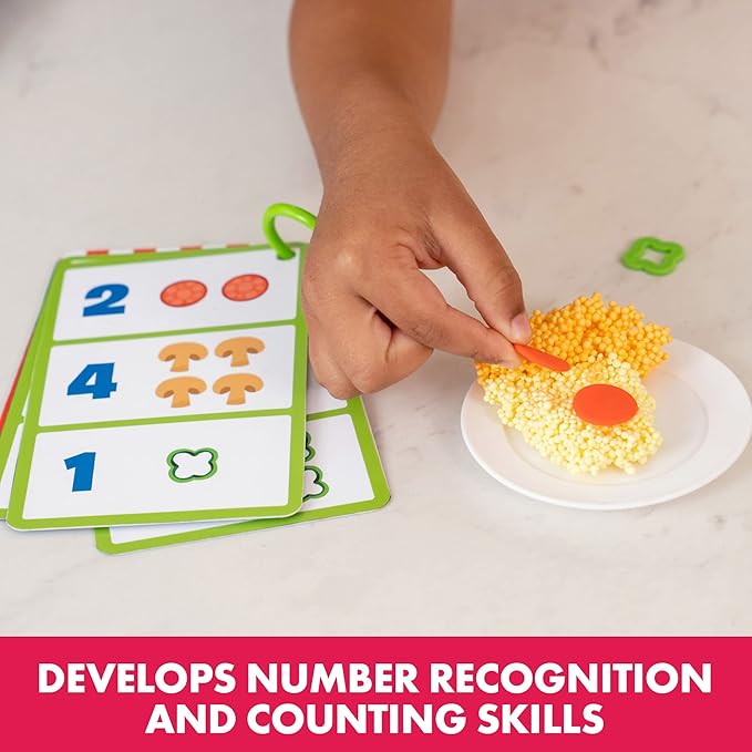 Educational Insights Playfoam Pizza Parlor, with 5 Colors of Playfoam, Non-Toxic, Sensory Toy, Gift for Boys & Girls, Ages 3+