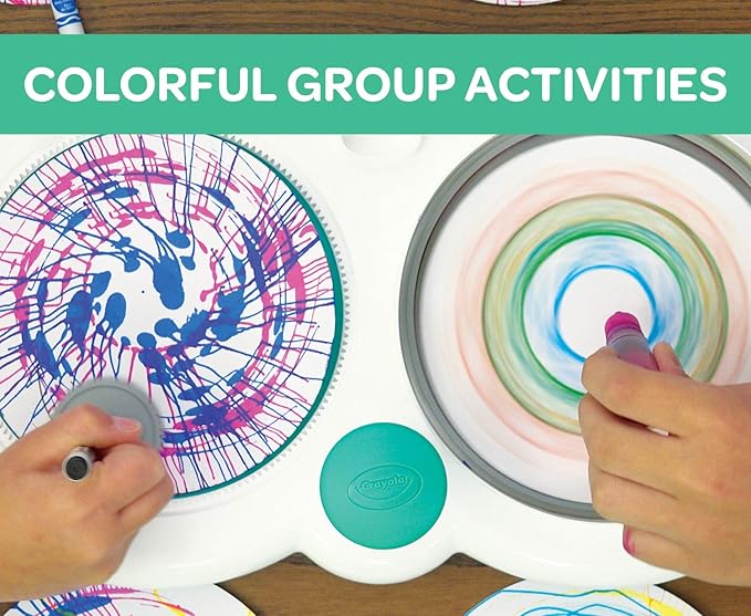 Crayola Spin & Spiral Art Station