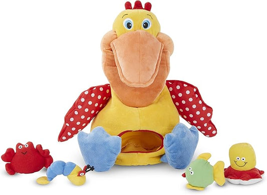 Melissa & Doug K's Kids Hungry Pelican Soft Baby Educational Toy