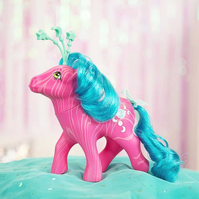 My Little Pony Classics - Celestial Ponies - Aurora - Retro 4" Collectible Play Figure, Great for Kids, Toddlers, Adults, Girls and Boys Ages 3+