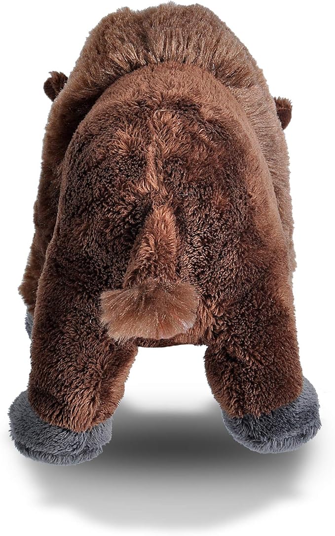 Wild Republic Bison Plush, Stuffed Animal, Plush Toy, Gifts for Kids, Cuddlekins 8 Inches