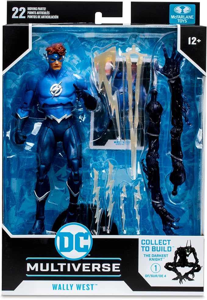 McFarlane Toys - DC Build-A 7IN Figures WV9 - Speed Metal - Wally WEST