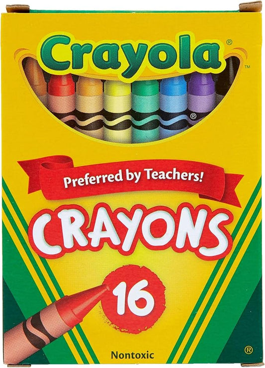 Crayola Crayons for Kids, School Supplies, 16 Count