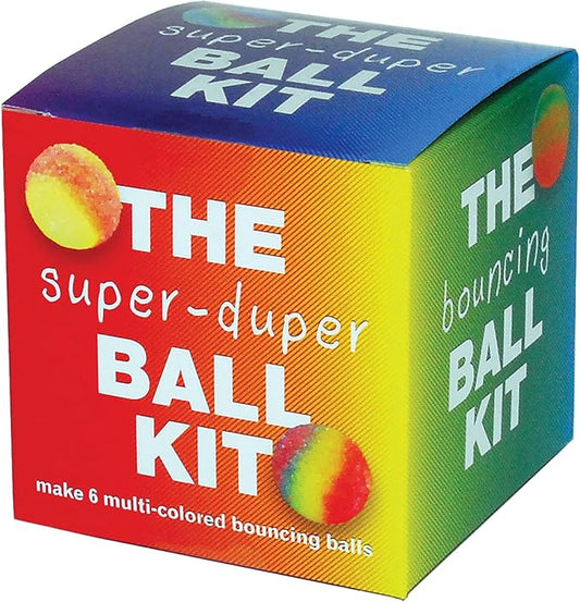 Super-Duper Ball Kit | Bouncing Ball Laboratory Makes 6 Customized and vividly Colored spheroids to Play with
