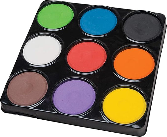 Creativity Street Chenille Kraft Tempera Cakes 9 Assorted Colors, 1 Count (Pack of 1)