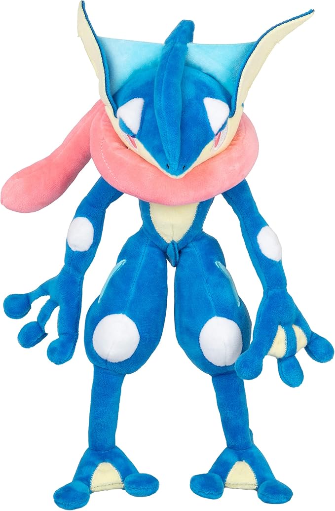 Pokémon 12" Large Greninja Plush - Officially Licensed - Quality & Soft Stuffed Animal Toy - Add Greninja to Your Collection! - Great Gift for Kids, Boys, Girls & Fans of Pokemon