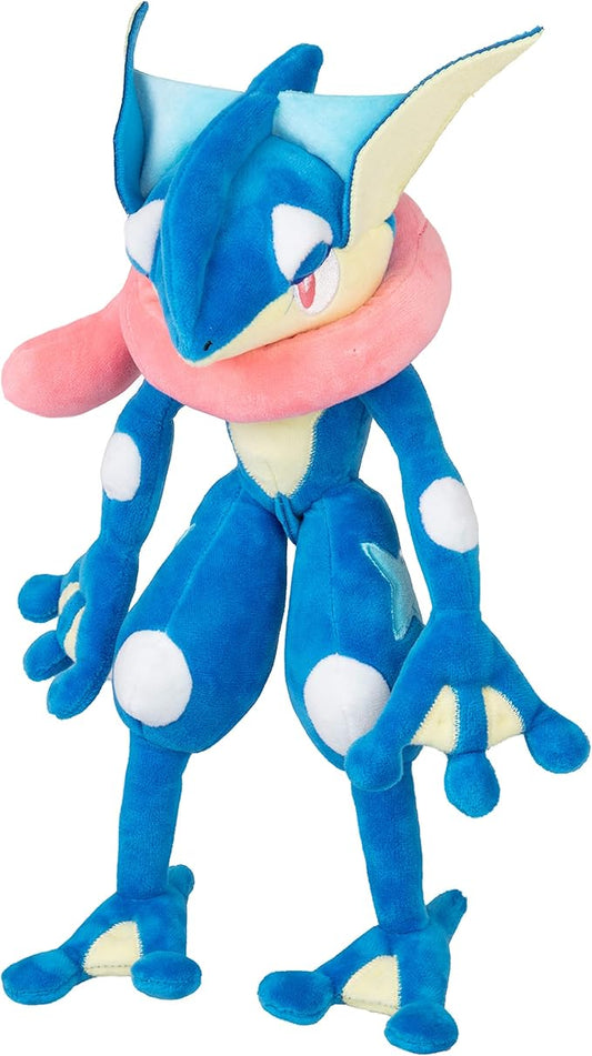 Pokémon 12" Large Greninja Plush - Officially Licensed - Quality & Soft Stuffed Animal Toy - Add Greninja to Your Collection! - Great Gift for Kids, Boys, Girls & Fans of Pokemon