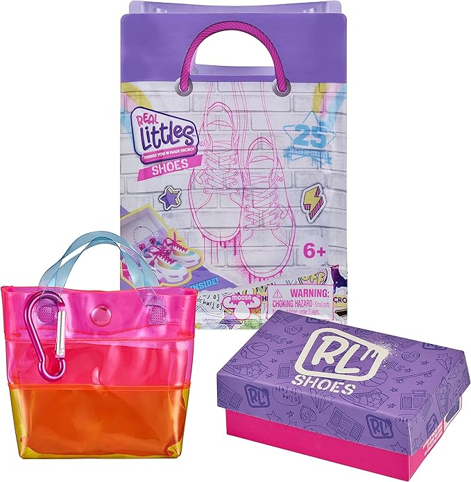 REAL LITTLES - Collectible Micro Sneaker & Handbag with Surprises! | Amazon Exclusive