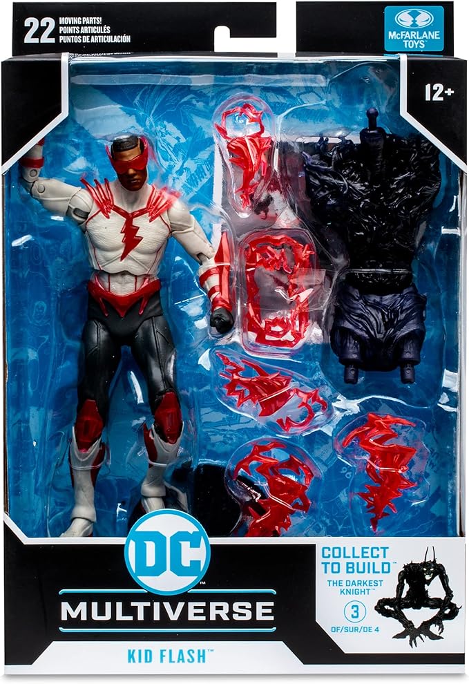 McFarlane Toys - DC Build-A 7IN Figures WV9 - Speed Metal - Kid Flash