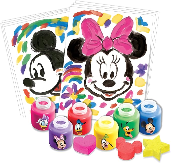Disney Cra-Z-Art Minnie Mouse & Friends Finger Paint Fun by Cra-Z-Art - Amazon Exclusive, 1 Count (Pack of 1)