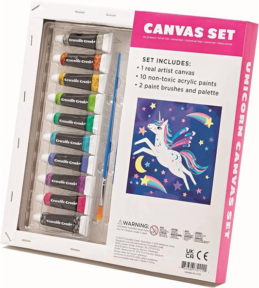 Crocodile Creek Canvas/Unicorn
