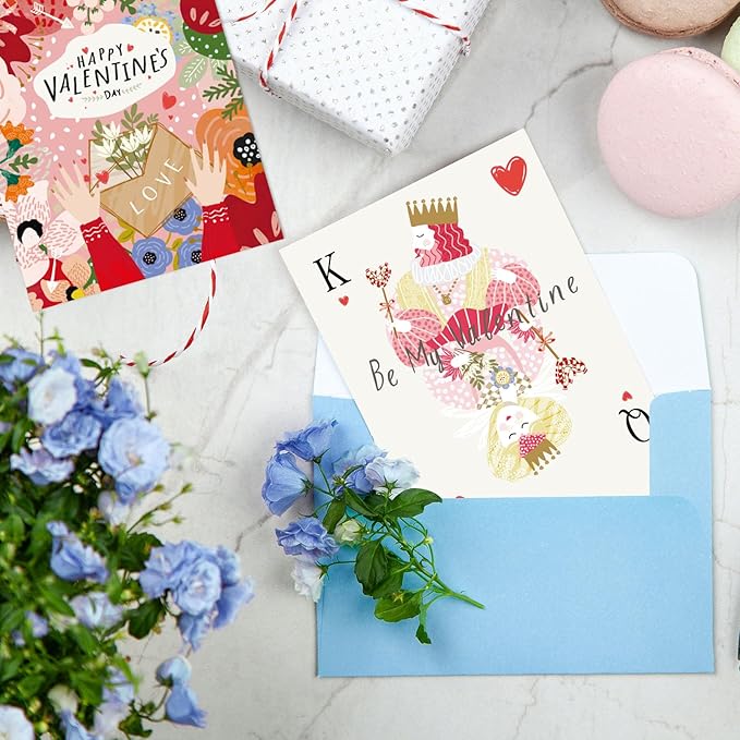 PATIKIL 100 Sets Pure Cotton Watercolor Cards 140lb/300 GSM Postcards with Envelopes for Art Painting Creative Thank Notes, 5x7 Inch