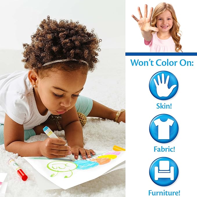 Crayola Color Wonder Prehistoric Pals, Dinosaur Coloring Pages, Mess Free Coloring for Toddlers, Dinosaur Toys, Gifts for Kids