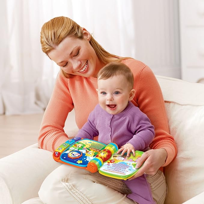 VTech Musical Rhymes Book (Frustration Free Packaging), Red