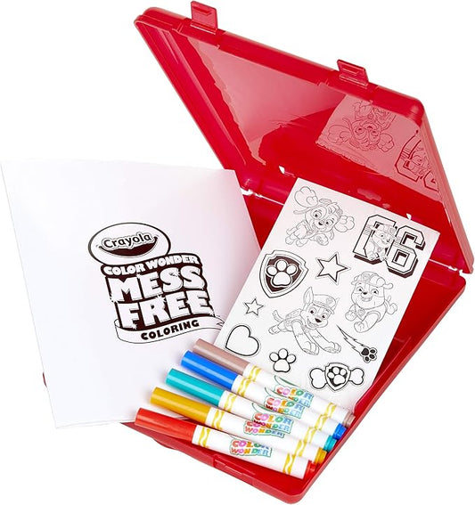 Crayola Color Wonder, Paw Patrol Coloring Book, Travel Coloring Kit, Gift for Kids 3, 4, 5, 6